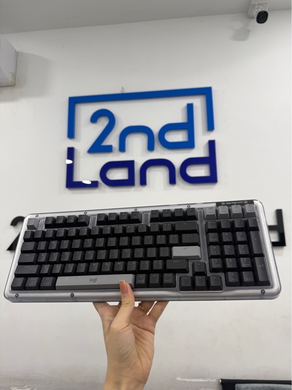 Bàn phím Logitech Alto Key K98M - Màu xám - Ngoại hình 98% - Kèm Box , receiver