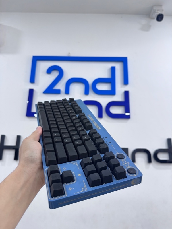 Bàn phím Logitech G Pro bản League of Legends - 1 mode - Màu xanh - Ngoại hình 98% - kèm box