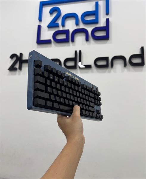 Bàn phím Logitech G Pro League Of Legends - 1 mode : dây - Màu xanh - Ngoại hình 97% - Box + dây 1