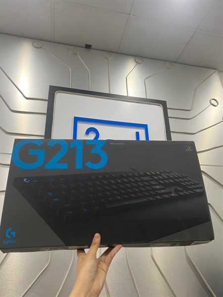 Bàn phím Logitech G213 - Màu đen - Ngoại hình: 97% - Box