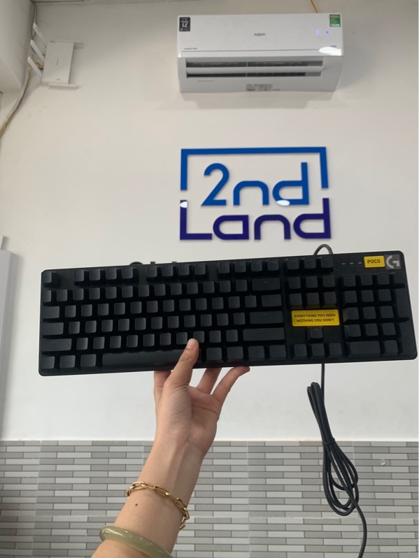 Bàn phím Logitech G413 SE - Màu đen - Ngoại hình: 98% - Box