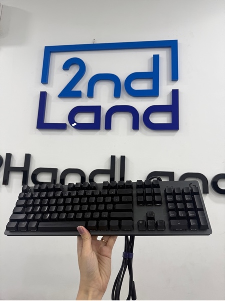 Bàn phím Logitech G512 Carbon - 1 mode - Brown Switch - Màu đen - Ngoại hình 97% - Tróc sơn 4 phím - Body