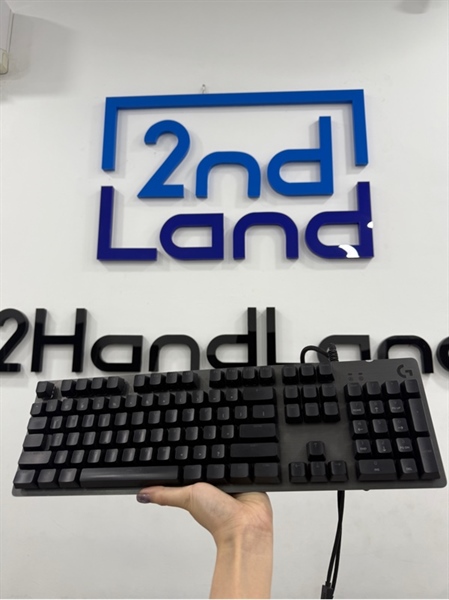 Bàn phím Logitech G512 Carbon (GX Blue) - Màu đen - Ngoại hình 97% - lỗi led nhiều phím , dây gỉ - Body