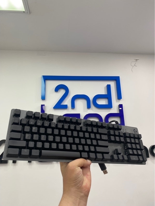 Bàn Phím Logitech G512 Carbon - Màu đen - Ngoại hình: 97% - Tróc nút ASDWT, key cánh tróc, cấn viền góc - Kèm Box