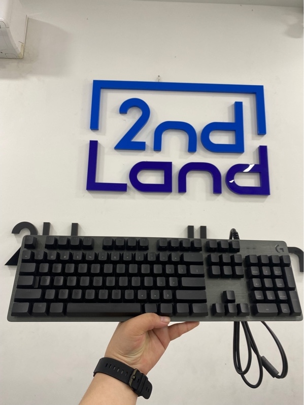 Bàn phím Logitech G512 carbon - Màu đen - Ngoại hình 98% - 2 đầu Usb rỉ sét nhẹ - Body