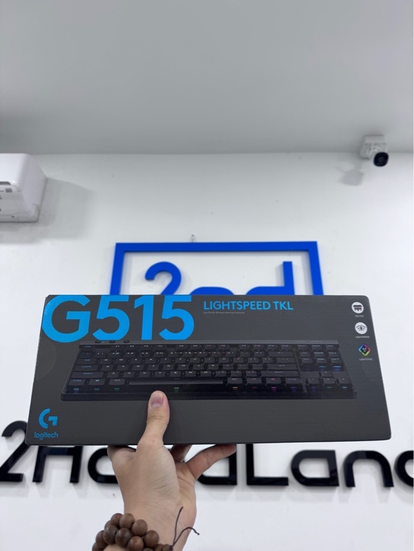 Bàn phím Logitech G515 Lightspeed TKL - 3 mode - Màu đen - Newseal