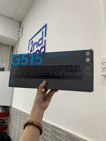 Bàn phím Logitech G515 Lightspeed TKL - 3 mode - Màu đen - Ngoại hình: 98% - Fullbox 3