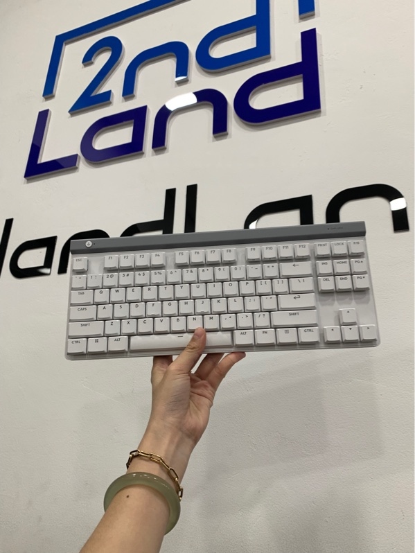 Bàn phím Logitech G515 Rapid TKL - 1 mode dây - Màu trắng - Ngoại hình: 98% - Fullbox