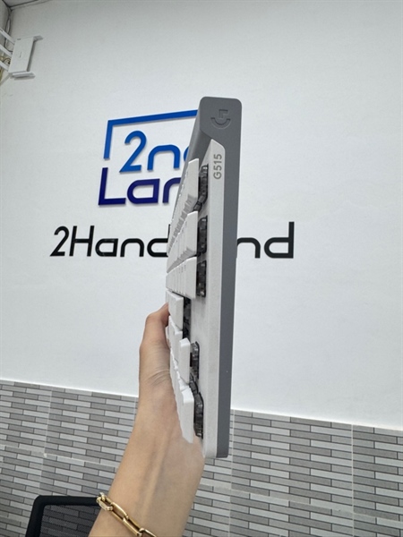 Bàn phím Logitech G515 TKL LightSpeed - 3 mode 2.4G + bluetooth + dây - Màu trắng - Ngoại hình 97% - Box 2