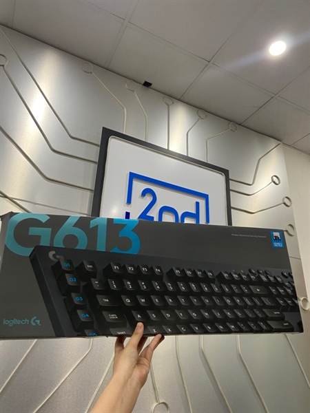 Bàn phím Logitech G613 - Y-R0062 - 2 Mode Receiver + bluetooth - Màu đen - Ngoại hình: 98% - liệt vài phím - FullBox