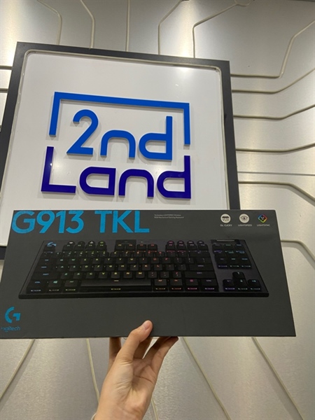 Bàn phím Logitech G913 TKL - Màu đen - Ngoại hình: 98% - FullBox 2