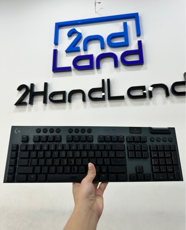 Bàn phím Logitech G913 Wireless Fullsize - 3 mode : dây , bluetooth , dongle - Màu đen - Ngoại hình 97% - Kèm dây kết nối + Receiver + Dongle