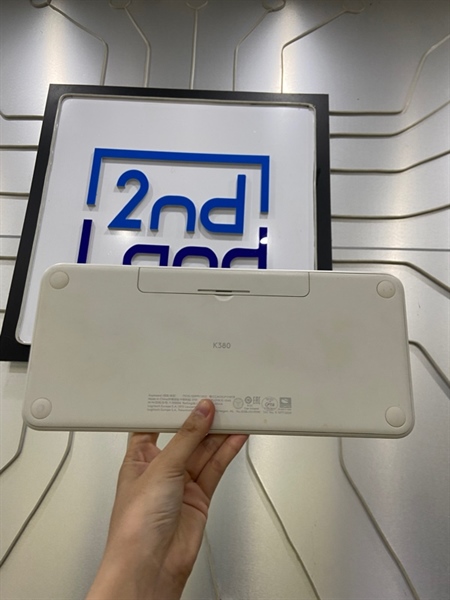 Bàn phím logitech K380 - 1 Mode Bluetooth - Màu trắng - Ngoại hình: 97% - Ố - Body 2