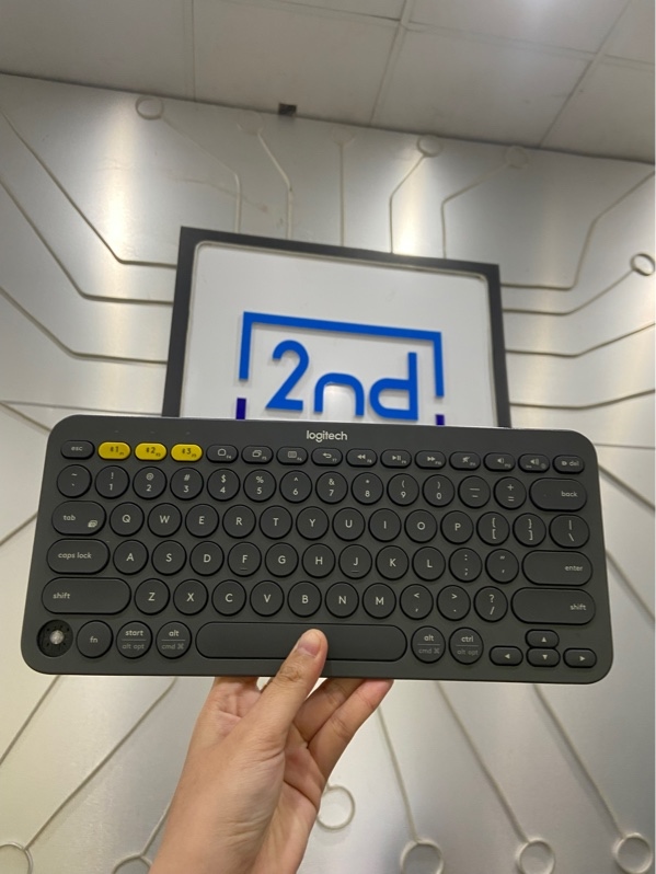 Bàn phím Logitech K380 - 1 mode bluetooth - Màu xám - Ngoại hình: 97% - Body