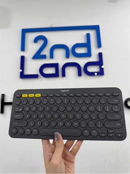 Bàn phím Logitech K380 - 1 mode bluetooth - Màu xám - Ngoại hình 98% - Body