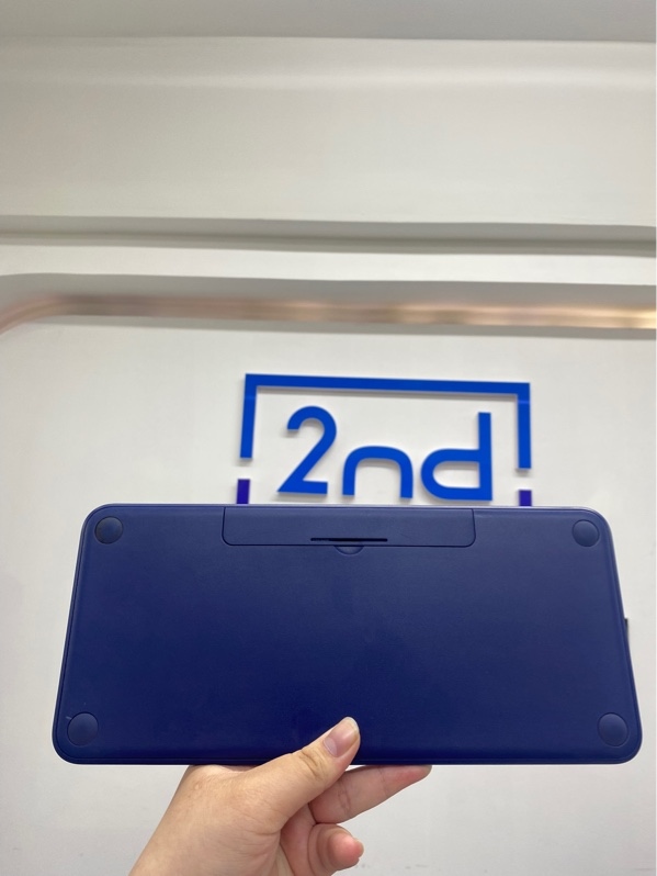 Bàn phím Logitech K380 - 1 mode Bluetooth - Màu xanh đậm - Ngoại hình 98% - Body