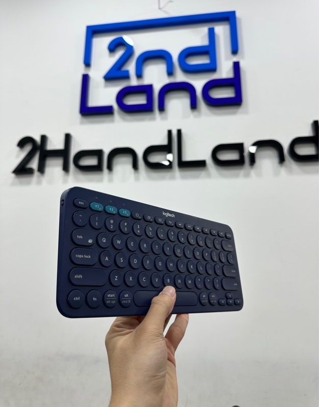 Bàn phím Logitech K380 - 1 mode: bluetooth - Màu xanh - Ngoại hình 97% - Body