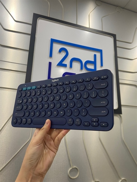 Bàn phím Logitech K380 - 1 Mode Bluetooth - Màu xanh - Ngoại hình: 98% - Body 1
