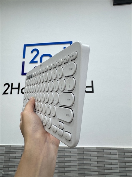 Bàn phím Logitech K380 - Màu trắng - Ngoại hình: 98% - Body 1