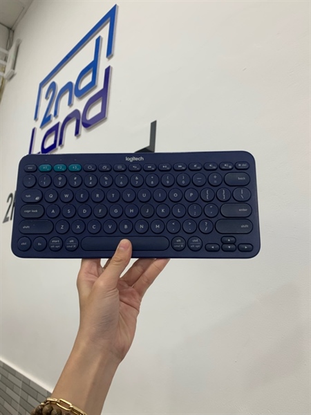 Bàn phím Logitech K380 - Màu xanh - Ngoại hình: 96% - Body