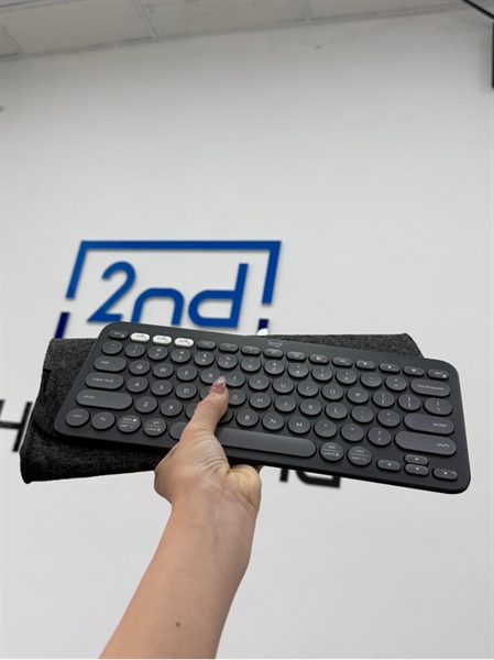 Bàn phím Logitech K380S Pebble 2 - Đen - 1mode - bluetooth - 98% - Kèm túi