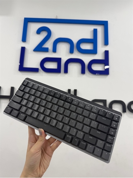 Bàn phím Logitech Mechanical Mini for Mac - Màu xám - Ngoại hình 98% - Kèm Box , dây , receiver 2