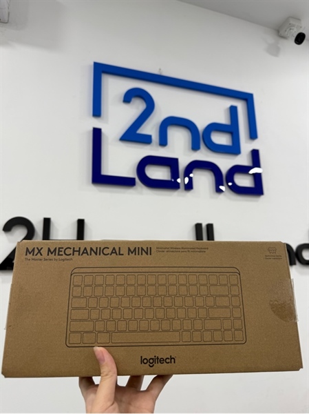 Bàn phím Logitech Mechanical Mini for Mac - Màu xám - Ngoại hình 98% - Kèm dây , receiver