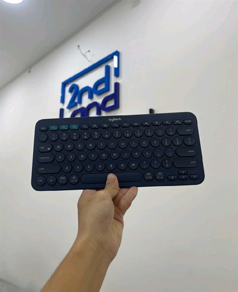 Bàn phím Logitech Multi Device K380 - Màu xanh - Ngoại hình 98% - Fullbox