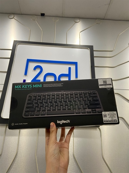 Bàn phím Logitech MX Key Mini - 1 Mode Bluetooth - Màu đen - Ngoại hình: 98% - FullBox ( không có dây type C )