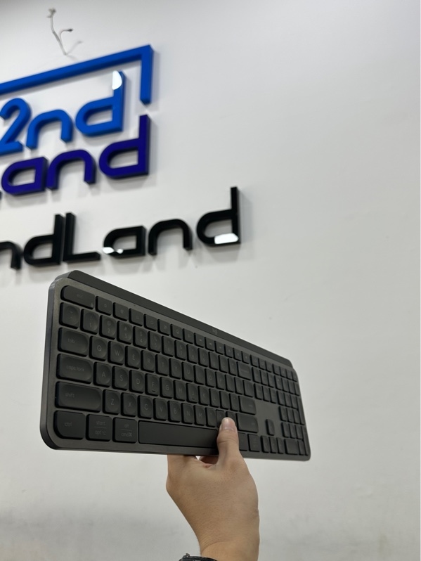 Bàn phím Logitech MX Keys S for mac - 1 mode : bluetooth - Màu xám đen - Ngoại hình 97% - Fullbox
