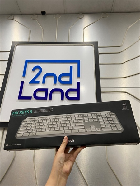 Bàn phím Logitech MX Keys S FullSize - Màu trắng - Openbox