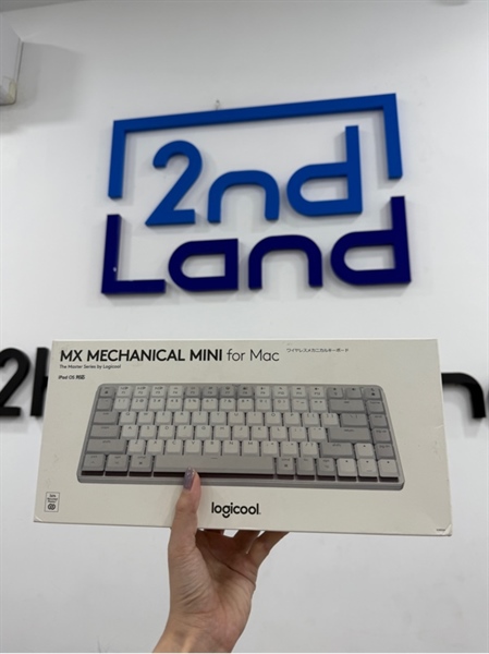 Bàn phím Logitech MX Mechanical mini for Mac - Màu trắng - Ngoại hình 98% - FullBox