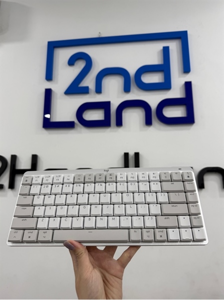 Bàn phím Logitech MX Mechanical mini for Mac - Màu trắng - Ngoại hình 98% - FullBox 1