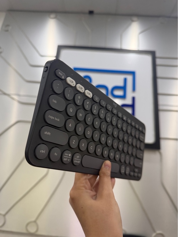 Bàn phím Logitech Pebble Keys 2 K380S - 1 mode bluetooth - Màu đen - Ngoại hình: 97% - Kèm Box