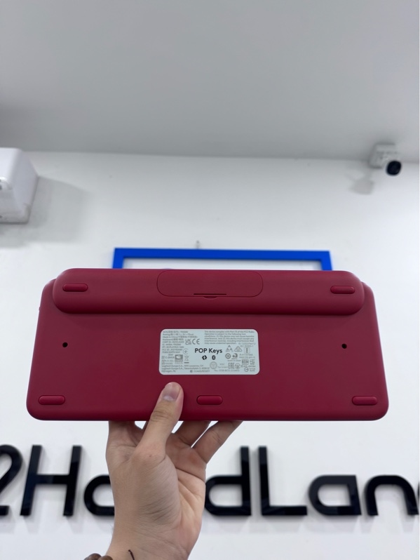 Bàn phím Logitech Pop Keys - 2 mode receiver, bluetooth - Màu hồng - Ngoại hình 97% - Xước nhẹ - Fullbox