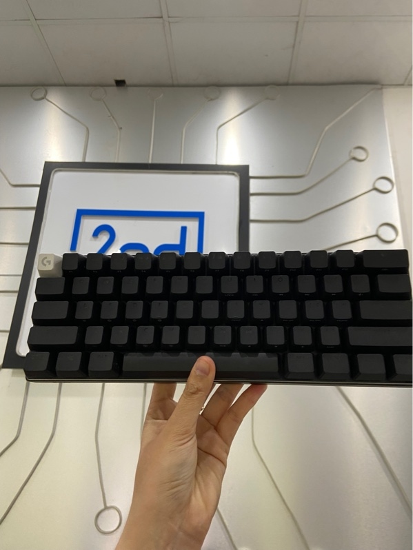 Bàn phím Logitech pro x 60 lightspeed - Brown switch - Led RGB - Màu đen - Ngoại hình: 98% - FullBox