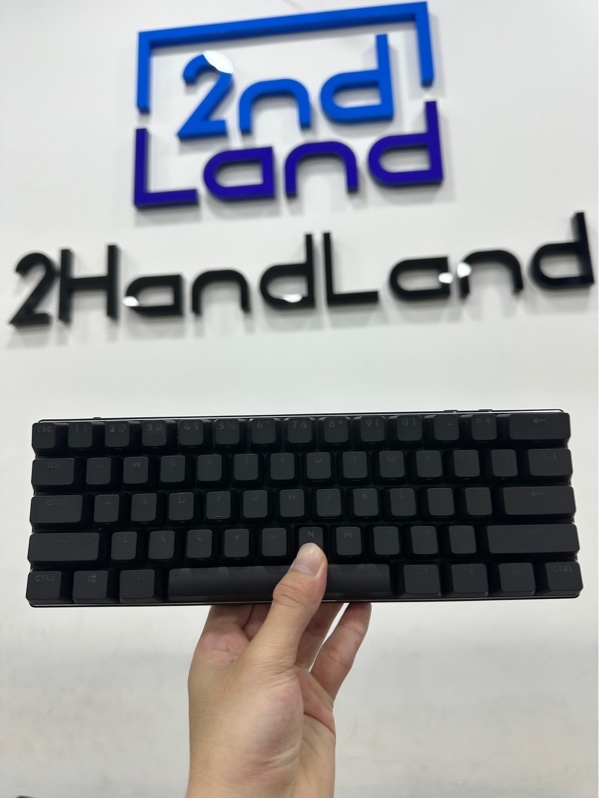 Bàn phím Logitech Pro X 60 lightspeed tactile - 3 mode : dây , bluetooth , dongle - Màu đen - Ngoại hình 98% - Kèm túi + Dây usb-c + Dongle + Receiver