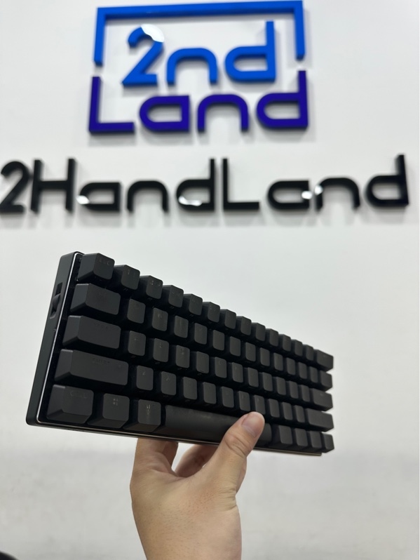 Bàn phím Logitech Pro X 60 lightspeed tactile - 3 mode : dây , bluetooth , dongle - Màu đen - Ngoại hình 98% - Kèm túi + Dây usb-c + Dongle + Receiver