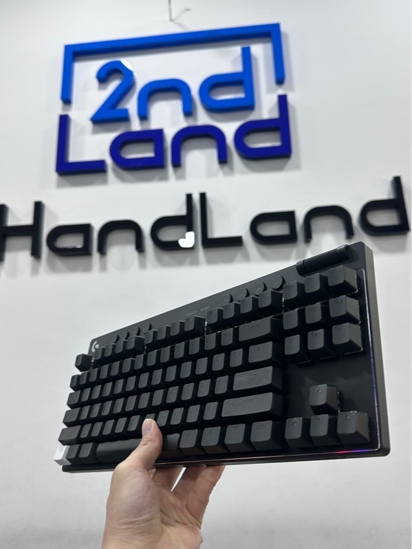 Bàn phím Logitech Pro X TKL - 3 mode: dây, Receiver, Bluetooth - Màu đen - Ngoại hình 97 % - Đã thay 1 Keycap - Kèm túi đựng + Box + Receiver + Dây + Dongle