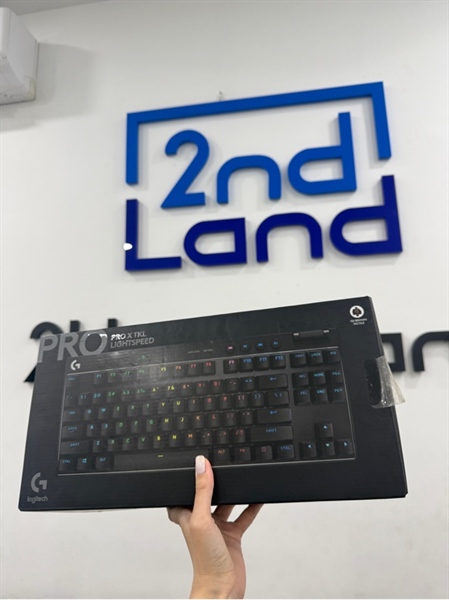Bàn phím Logitech Pro X TKL Light Speed - Màu đen - Ngoại hình 98% - Kèm Box , túi , 1 dongle , 1 receiver , 1 dây usb-c