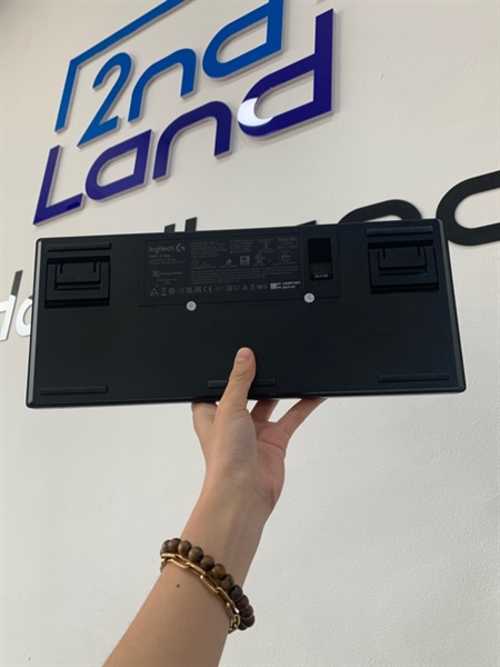 Bàn phím Logitech Pro X TKL Lightspeed - 2 mode bluetooth + receiver - Màu đen - Ngoại hình: 98% - Body, kèm túi 2