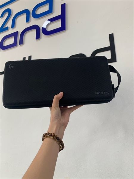 Bàn phím Logitech Pro X TKL Lightspeed - 2 mode bluetooth + receiver - Màu đen - Ngoại hình: 98% - Body, kèm túi 3