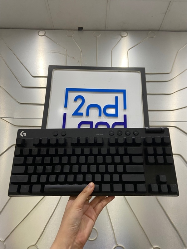 Bàn phím Logitech Pro X TKL Rapid - 1 mode dây - Màu đen - Ngoại hình: 97% - Chảy nhựa phím wasd - FullBox