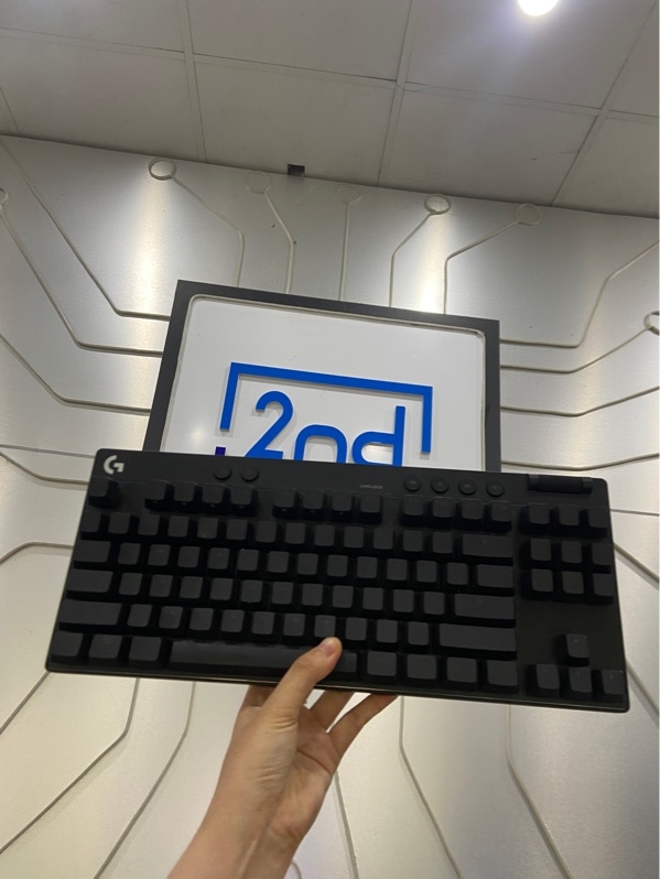 Bàn phím Logitech Pro X TKL Rapid Analog - 1 mode dây kết nối - Màu đen - Ngoại hình: 98% - FullBox