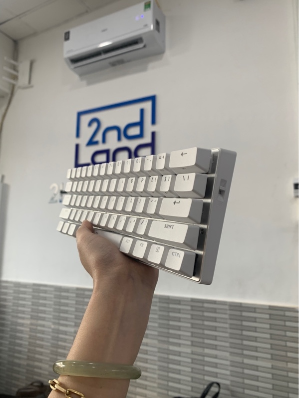 Bàn phím Logitech Pro X60 Lightspeed - 3 mode - Màu trắng - Open box