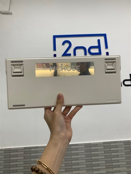 Bàn phím M Chose G75 Pro - 3 mode - Màu trắng - Ngoại hình: 98% - Fullbox 2