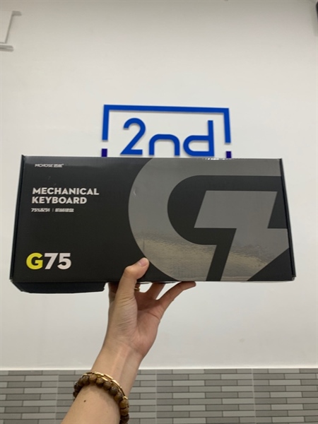 Bàn phím M Chose G75 Pro - 3 mode - Màu trắng - Ngoại hình: 98% - Fullbox 3