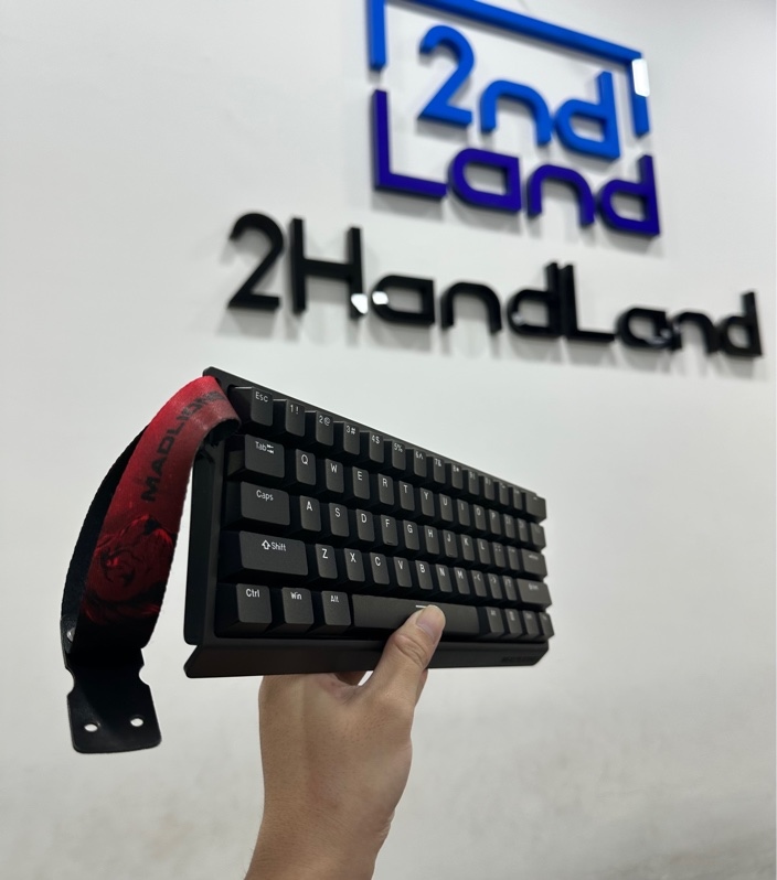 Bàn phím MadLions có dây MAD 60 HE - 1 mode : Dây - Màu đen - Ngoại hình 97% - Kèm box + Dây kết nối