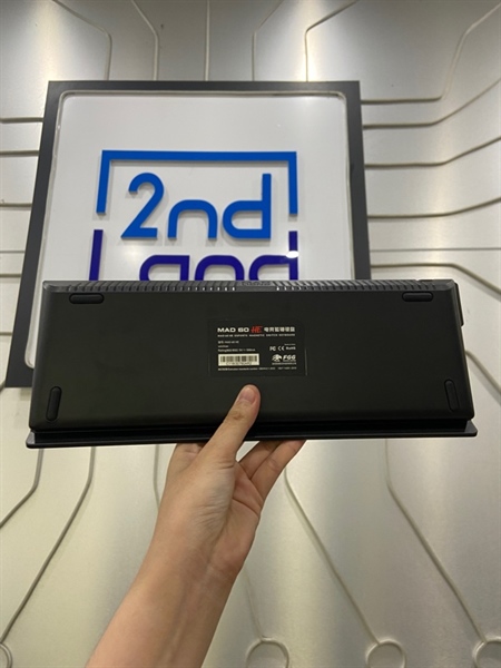 Bàn phím Madlions Mad 60 He - Led rgb - 1 mode dây - Màu đen - Ngoại hình: 98% - FullBox 3