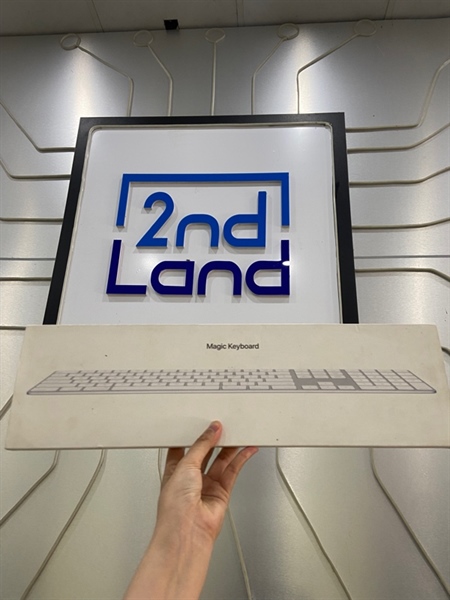 Bàn phím Magic Keyboard Fullsize - Màu trắng - Ngoại hình: 97% - Kèm Box 2